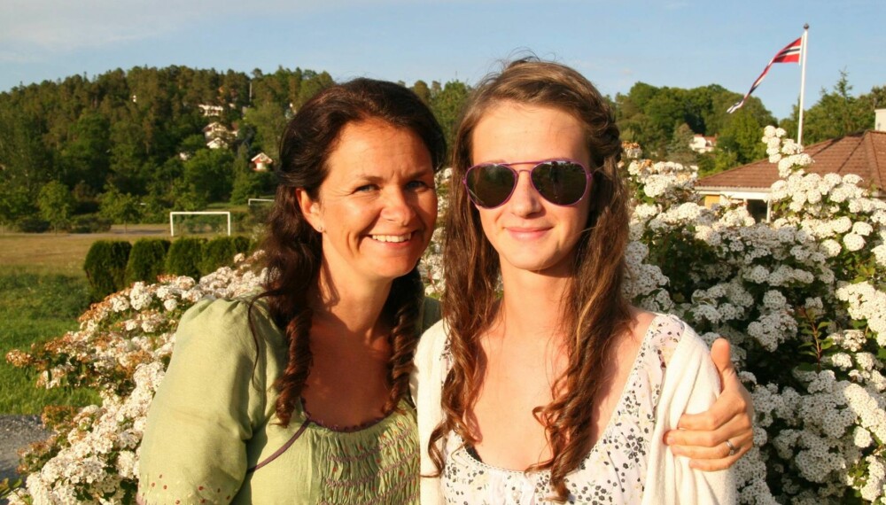 MOR OG DATTER: Hilde Sofie og Maren fra de gode dagene. MOR OG DATTER: Hilde Sofie og Maren fra de gode dagene.
