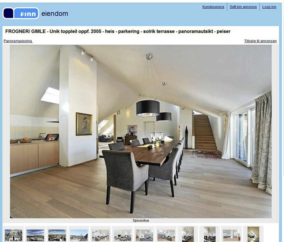 ELEGANT: Denen leiligheten på Frogner er til salgs for 32 millioner. ELEGANT: Denen leiligheten på Frogner er til salgs for 32 millioner.