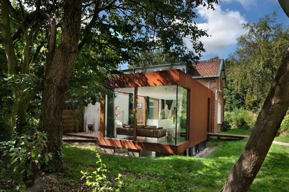 INSPIRERT: Det var det vakre landskapet som inspirerte arkitekten og interiørarkitekten da de renoverte huset. INSPIRERT: Det var det vakre landskapet som inspirerte arkitekten og interiørarkitekten da de renoverte huset.