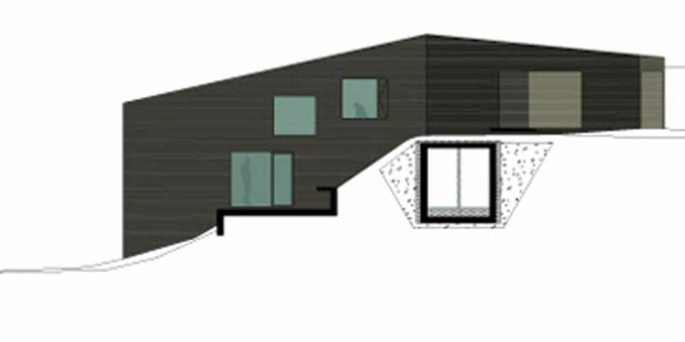 SLIPPER INN LYSET: Store vinduer slipper lyset inn i alle etasjer av huset. SLIPPER INN LYSET: Store vinduer slipper lyset inn i alle etasjer av huset.