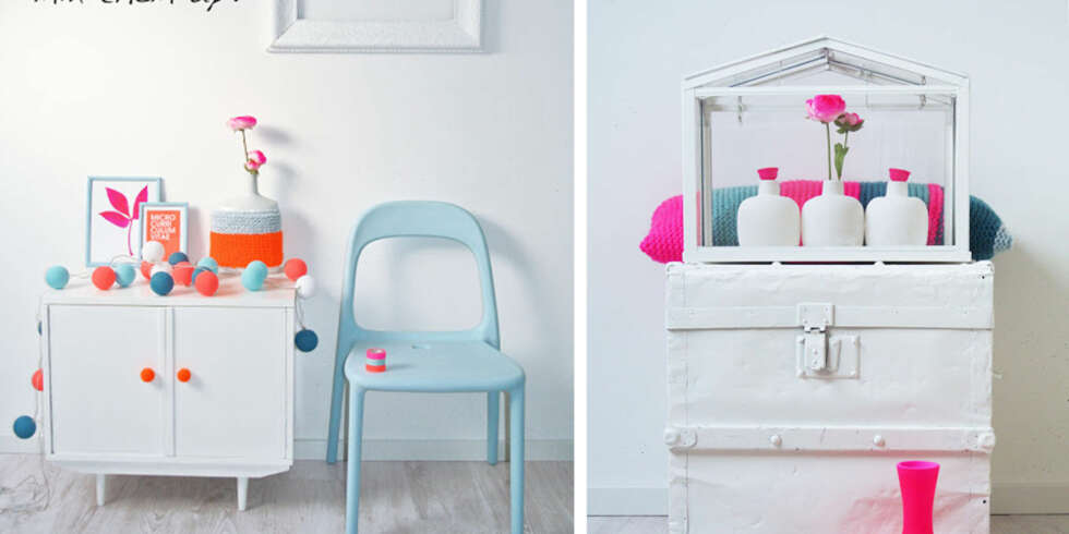 NEON OG PASTELL: I år tør vi mikse knallfarger med sartere toner. NEON OG PASTELL: I år tør vi mikse knallfarger med sartere toner.