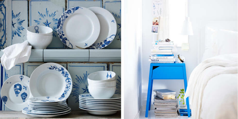 BLÅTT ER HOT: Ikea tror også at vi kommer til å legge vår elsk på blåtoner i 2013. BLÅTT ER HOT: Ikea tror også at vi kommer til å legge vår elsk på blåtoner i 2013.