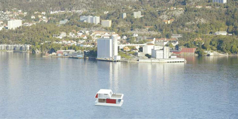 UT PÅ TUR: Ta med deg hytta når du legger turen utover fjorden. UT PÅ TUR: Ta med deg hytta når du legger turen utover fjorden.
