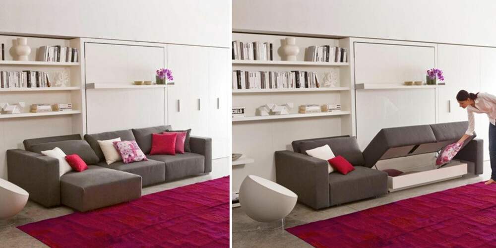 COMPACT LIVIING: Dette begrepet brukes ofte om små leiligheter i store byer. Her er målet å skape en fullverdig bolig åp få kvadrat. COMPACT LIVIING: Dette begrepet brukes ofte om små leiligheter i store byer. Her er målet å skape en fullverdig bolig åp få kvadrat.