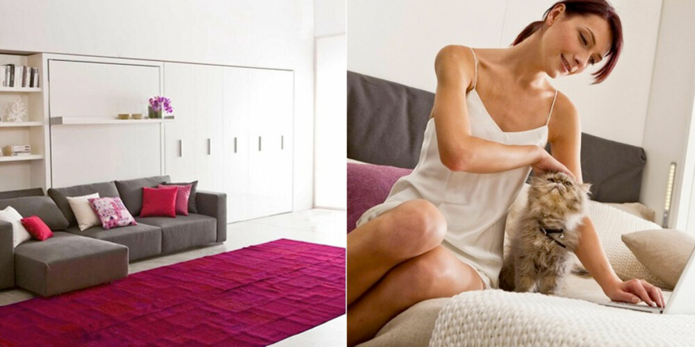 TO FOR EN: Sofa på dagtid, sengeplass når kvelden kommer. TO FOR EN: Sofa på dagtid, sengeplass når kvelden kommer.