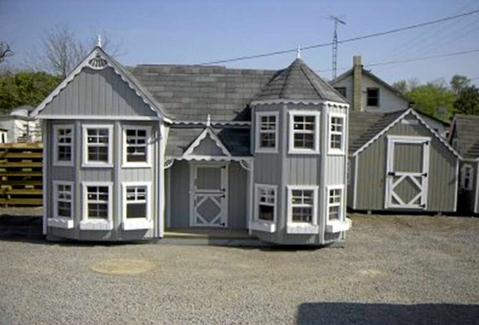 Overdådig lekehus fra USA. Overdådig lekehus fra USA.