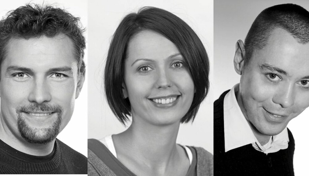 rom123s eksperter. Fra venstre: Tron Aron Kristiansen, Ingvild Hemma og Boris Kristijan Praskac. rom123s eksperter. Fra venstre: Tron Aron Kristiansen, Ingvild Hemma og Boris Kristijan Praskac.