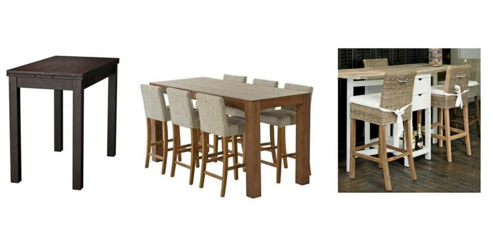 HØYT OG TRENDY: Fra venstre Ikea kr 895, Living kr 3995 Riviera Maison kr 10459 HØYT OG TRENDY: Fra venstre Ikea kr 895, Living kr 3995 Riviera Maison kr 10459