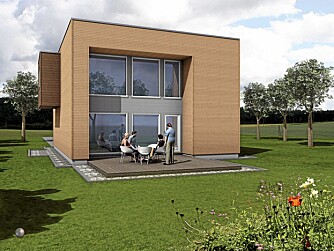 TRENDY: "Holm" representerer en fornyet interesse for moderne trearkitektur. TRENDY: "Holm" representerer en fornyet interesse for moderne trearkitektur.