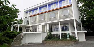 RESTAURERT: Villa Stenersen i Oslo. Funkis-stil . RESTAURERT: Villa Stenersen i Oslo. Funkis-stil .