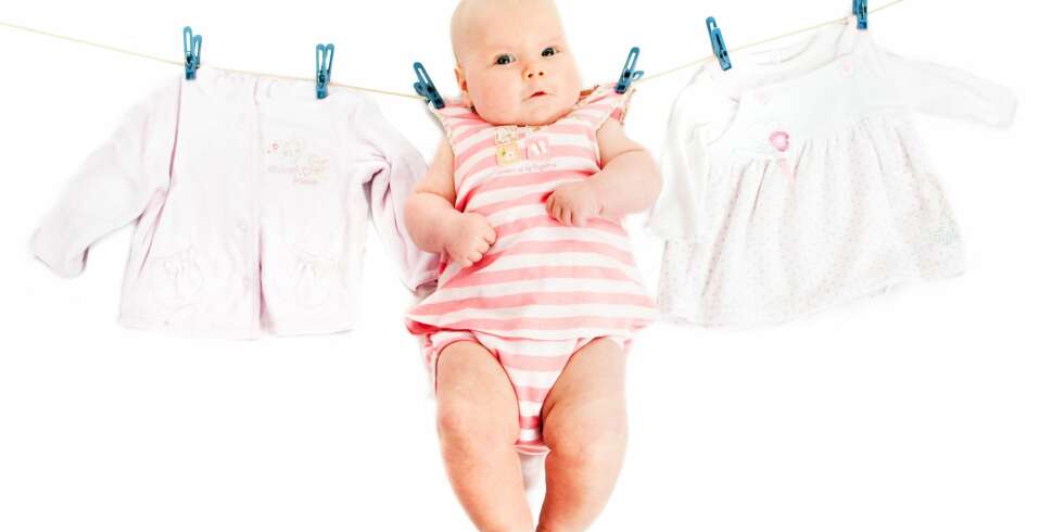 REN: Babytøy får ofte vanskelige flekker, men vasker du riktig, får du det rent og pent igjen.
Illustrasjonsfoto: Colourbox REN: Babytøy får ofte vanskelige flekker, men vasker du riktig, får du det rent og pent igjen.
Illustrasjonsfoto: Colourbox