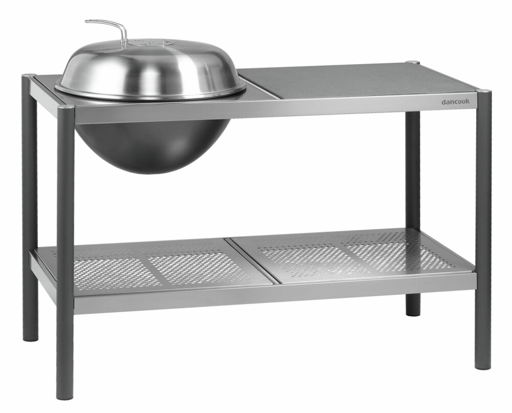 DANCOOK: Et nytt dansk, arkitekttegnet utekjøkkenkonsept. Bordplaten er i granitt og hyllene i rustfritt stål. Kan bestilles gjennom Grønn Industri i Norge. Pris: kr 6900, gronn-industri.no DANCOOK: Et nytt dansk, arkitekttegnet utekjøkkenkonsept. Bordplaten er i granitt og hyllene i rustfritt stål. Kan bestilles gjennom Grønn Industri i Norge. Pris: kr 6900, gronn-industri.no