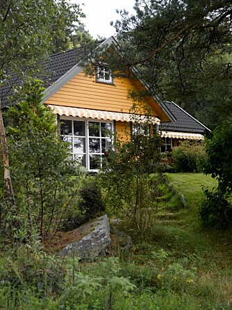 Familiehytta ligger lunt og vakkert til ved Oslofjorden. Familiehytta ligger lunt og vakkert til ved Oslofjorden.