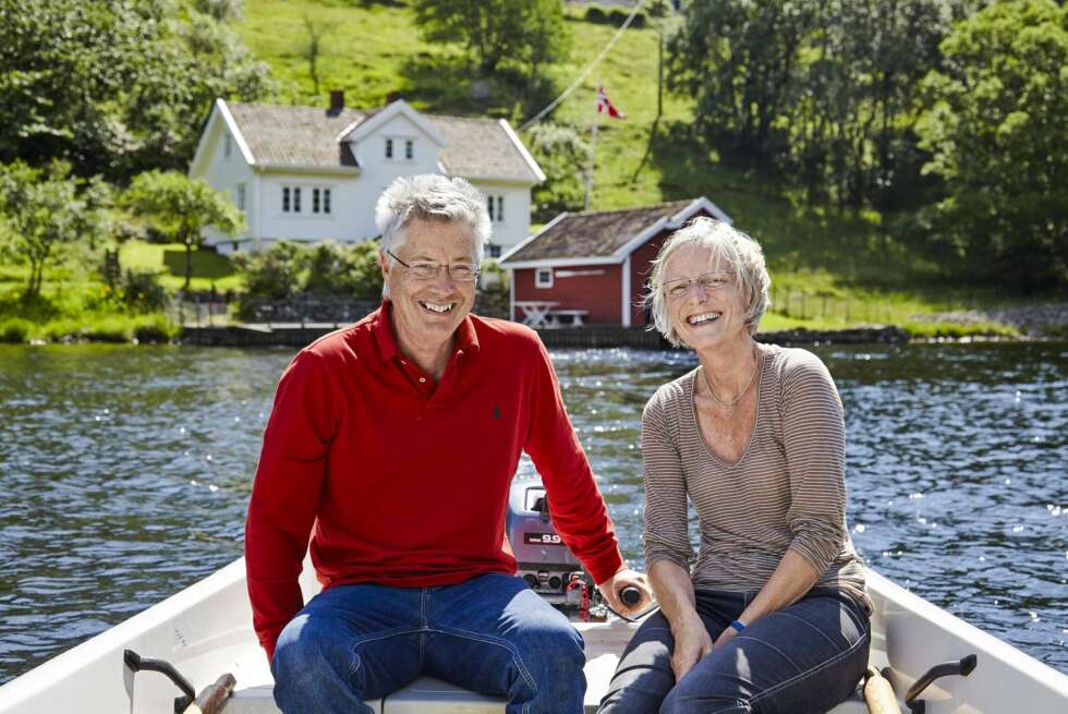 1: Bakkely har i alle år vært et felles prosjekt for Liv og Oluf. 1: Bakkely har i alle år vært et felles prosjekt for Liv og Oluf.