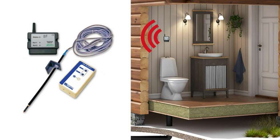 FERDIG PAKKE: Systemet består av GSM-enhet med simkort, tankmåler med 15 meter kabel og strømadapter. FERDIG PAKKE: Systemet består av GSM-enhet med simkort, tankmåler med 15 meter kabel og strømadapter.