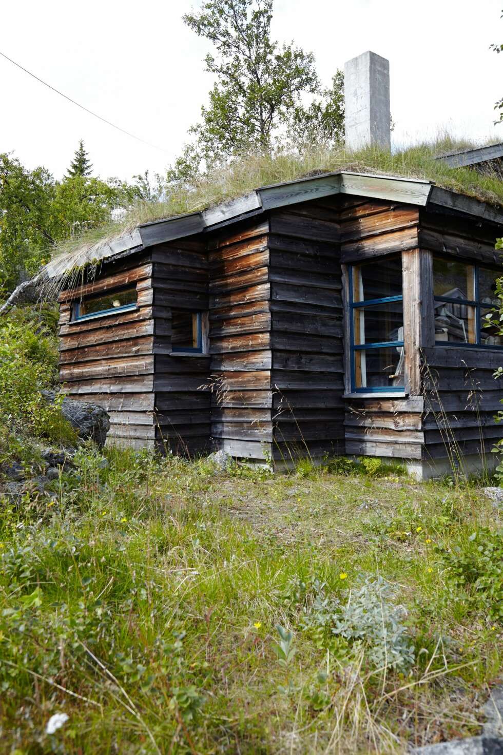 ORIGINAL PLAN: For en mest mulig optimal
planløsning hvor lyset og naturen rundt har stått
sentralt, har arkitekt Ragnar Osnes bygget to
originale hytter med mange vinkler og hjørner. Foto: Per Erik Jæger ORIGINAL PLAN: For en mest mulig optimal
planløsning hvor lyset og naturen rundt har stått
sentralt, har arkitekt Ragnar Osnes bygget to
originale hytter med mange vinkler og hjørner. Foto: Per Erik Jæger