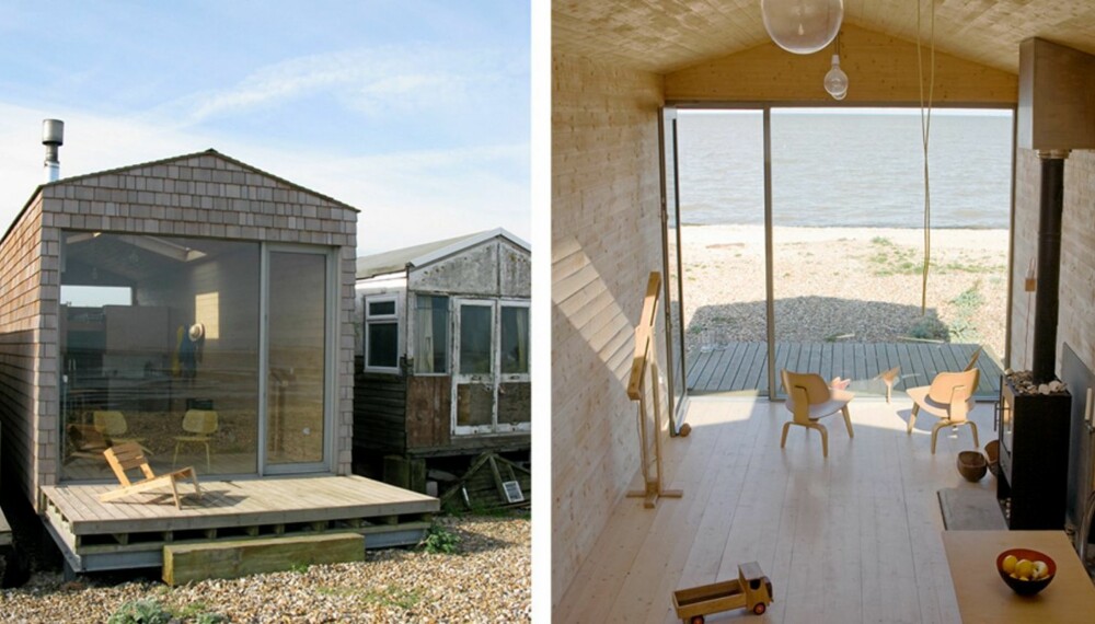 COMPACT LIVING RETT PÅ STRANDEN: Stort nærmere vannkanten kommer du ikke. Den lille sjøhytta til familien på fire er praktisk innredet med kompakte og funksjonelle løsninger. Med store vinduer ut mot sjøen er hytta lys og luftig. COMPACT LIVING RETT PÅ STRANDEN: Stort nærmere vannkanten kommer du ikke. Den lille sjøhytta til familien på fire er praktisk innredet med kompakte og funksjonelle løsninger. Med store vinduer ut mot sjøen er hytta lys og luftig.