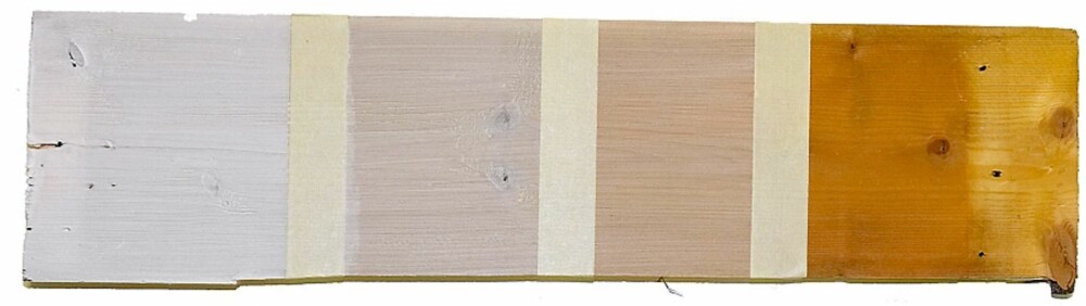 GULNET PANEL: Lag en oppstrøksprøve på panelet som skal behandles. GULNET PANEL: Lag en oppstrøksprøve på panelet som skal behandles.