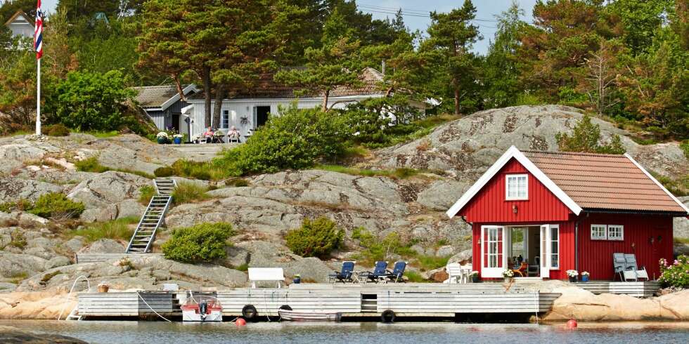 FJORÅRETS VINNER: Denne flotte sjøhytta ble Norges Drømmehytte i fjor. FJORÅRETS VINNER: Denne flotte sjøhytta ble Norges Drømmehytte i fjor.