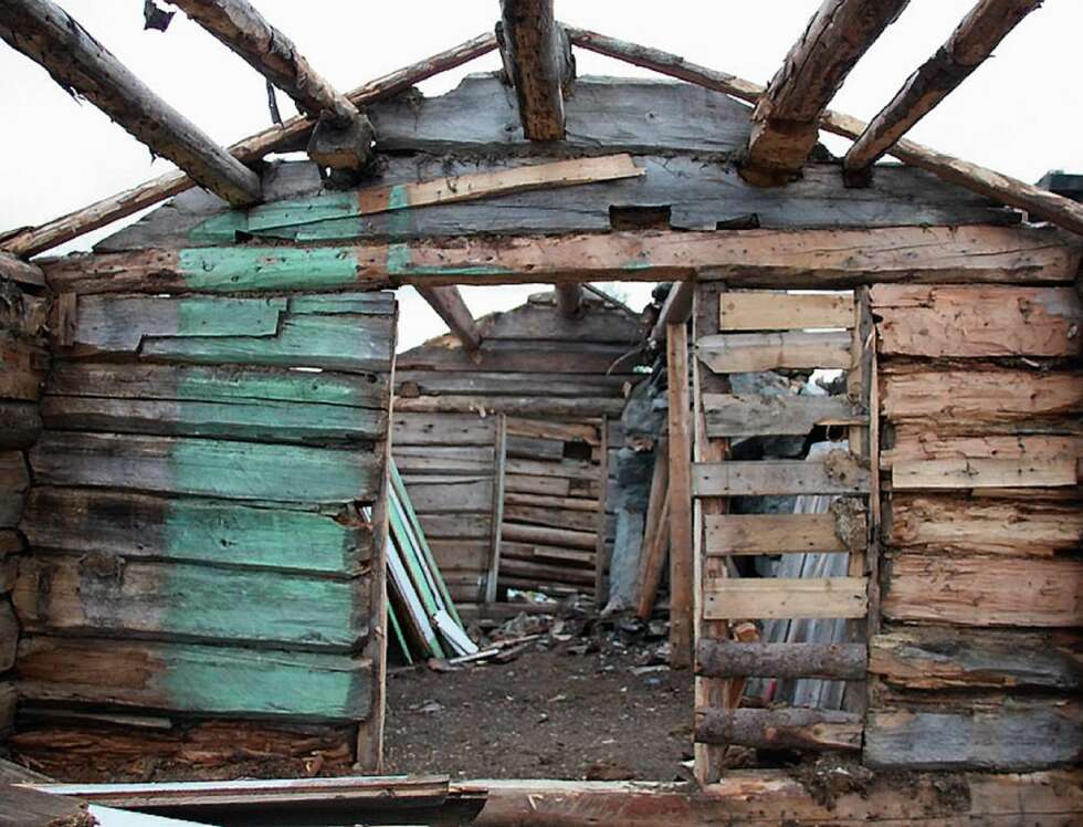 RIBBET: Til slutt sto bare skjelettet igjen. RIBBET: Til slutt sto bare skjelettet igjen.