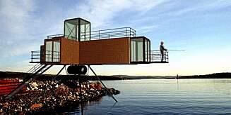 MODULHUS: Denne måten å tenke på kan synes å ha sprunget ut fra et miljøprosjekt MMW Architects of Norway gjorde med gjenbruk av conteinere i 1995. Bildet er av modellen de brukte på Momentum i 1998. MODULHUS: Denne måten å tenke på kan synes å ha sprunget ut fra et miljøprosjekt MMW Architects of Norway gjorde med gjenbruk av conteinere i 1995. Bildet er av modellen de brukte på Momentum i 1998.