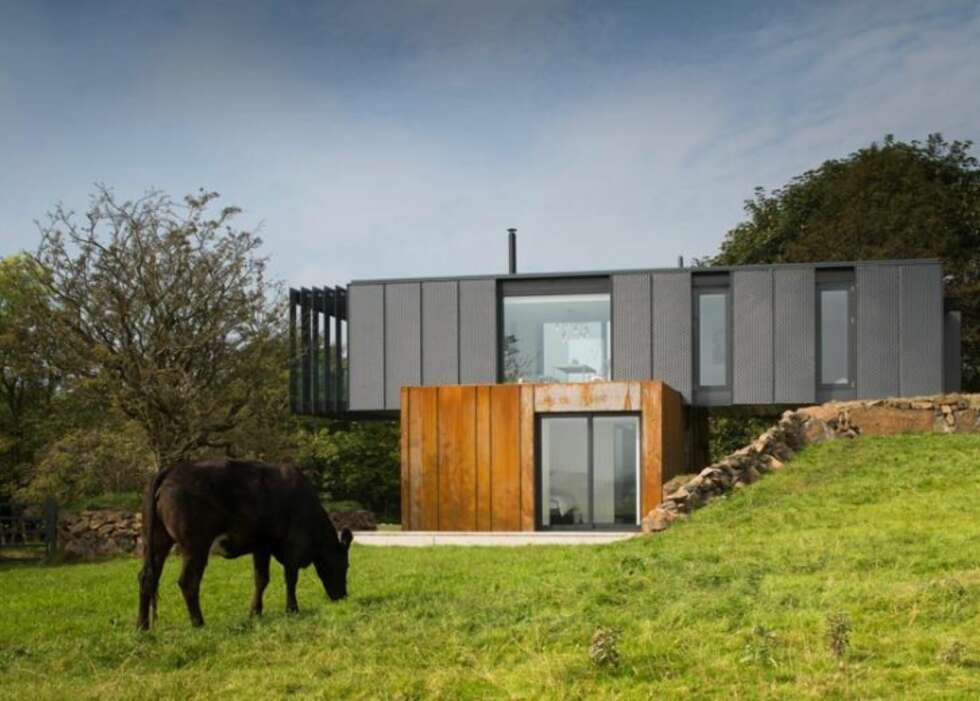 MILJØVENNLIG: Å bruke containere som bolig er en veldig miljøvennlig måte å bo på, lover denne arkitekten. FOTO: Aidan Monaghan MILJØVENNLIG: Å bruke containere som bolig er en veldig miljøvennlig måte å bo på, lover denne arkitekten. FOTO: Aidan Monaghan