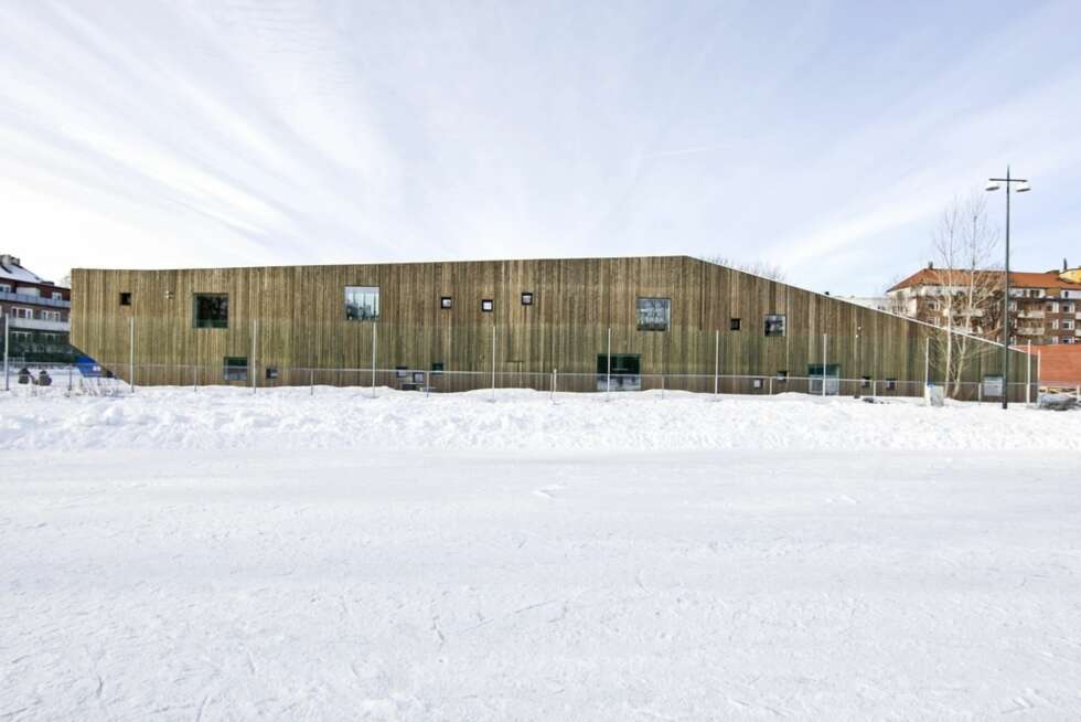 TRE: Fagerborg Barnehage er kledt både inne i og utpå med treverk. TRE: Fagerborg Barnehage er kledt både inne i og utpå med treverk.