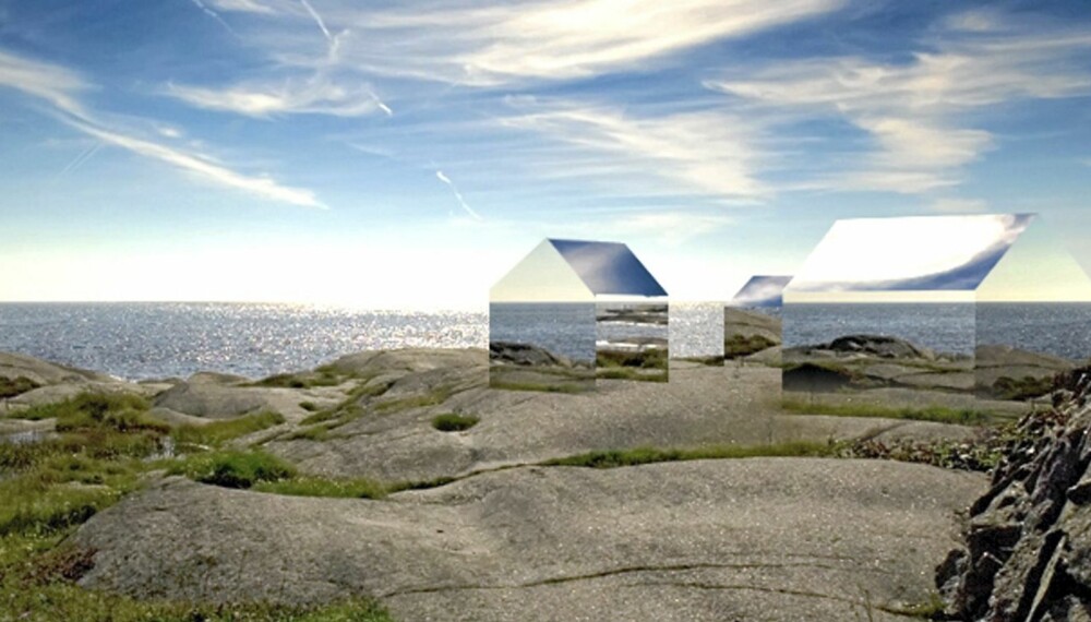 ILLUSJON ELLER VIRKELIGHET: Planen er at disse hyttene skal bli virkelighet i Nøtterøy-skjærgården. ILLUSJON ELLER VIRKELIGHET: Planen er at disse hyttene skal bli virkelighet i Nøtterøy-skjærgården.