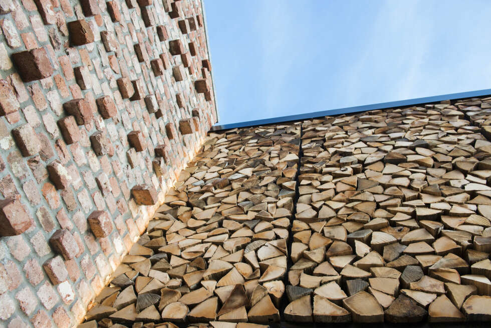 NATURMATERIALER: Huset har en bevisst materialbruk. Den skal blant annet være giftfri. NATURMATERIALER: Huset har en bevisst materialbruk. Den skal blant annet være giftfri.