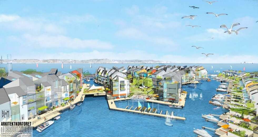 SJØLIV: Kanaler, småbåthavn, sandstrand, piazza og molo er bare noen av likhetstrekkene med Venezia. SJØLIV: Kanaler, småbåthavn, sandstrand, piazza og molo er bare noen av likhetstrekkene med Venezia.
