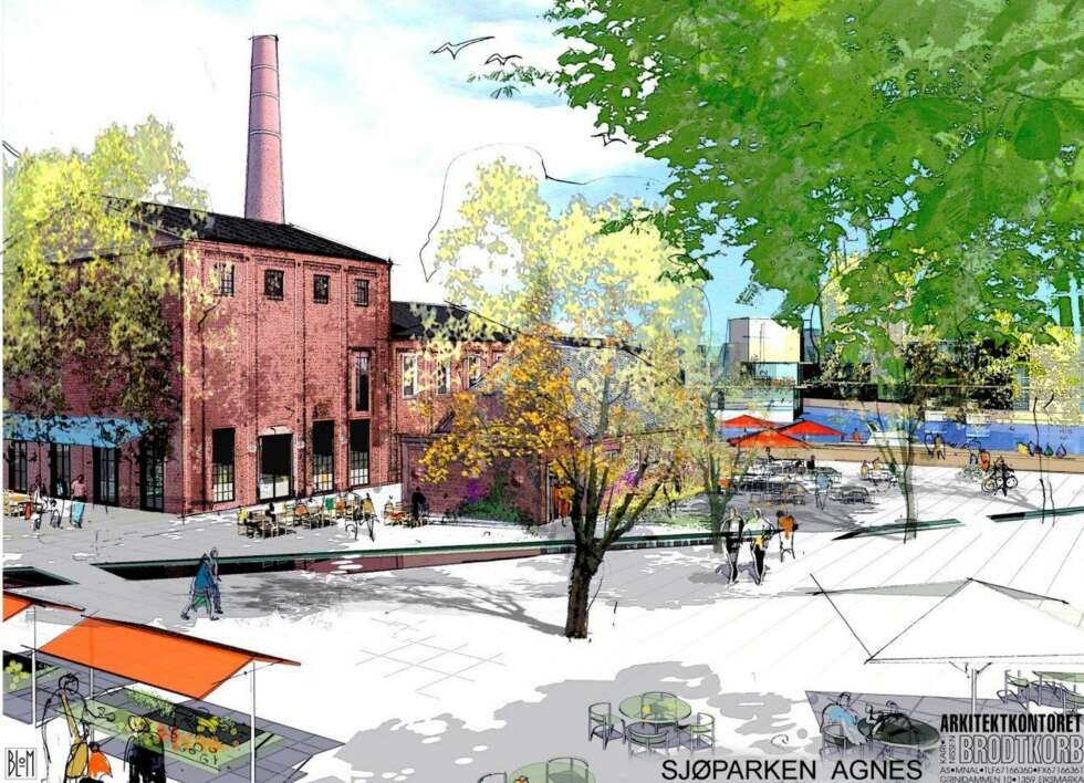 YRENDE LIV: Slik arkitektene ser for seg at torget vil bli. YRENDE LIV: Slik arkitektene ser for seg at torget vil bli.