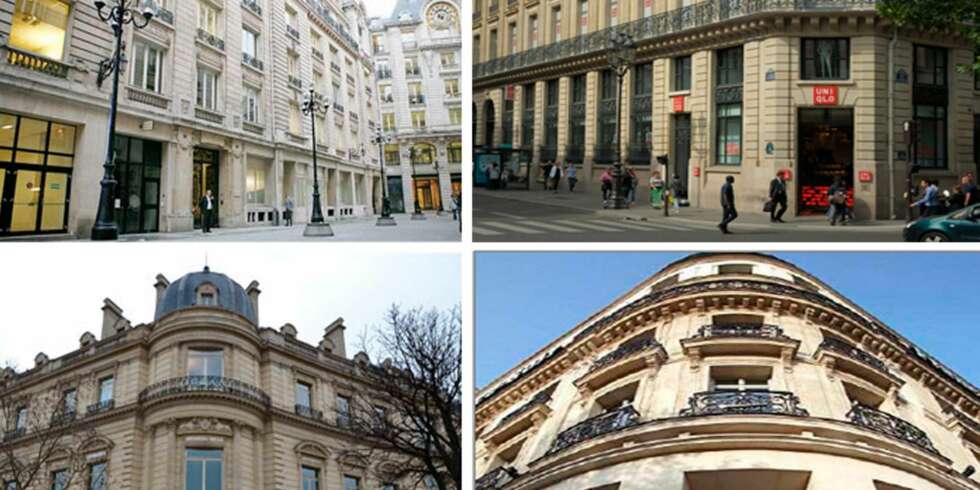 FLOTTE ADRESSER: For oljepengene har fondet kjøpt fasjonable adresser både i New York, Paris og London. Bildet viser eiendommer i Paris. Nederst til høyre viser 100 avenue des Champs Elysées, Paris 8e. FLOTTE ADRESSER: For oljepengene har fondet kjøpt fasjonable adresser både i New York, Paris og London. Bildet viser eiendommer i Paris. Nederst til høyre viser 100 avenue des Champs Elysées, Paris 8e.