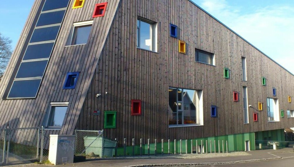 PASSIVT FOR AKTIVE BARN: Vålandshaugen barnehage i Stavanger er bygget etter passivhusstandard og er en del av prosjektet Fremtidens byer. PASSIVT FOR AKTIVE BARN: Vålandshaugen barnehage i Stavanger er bygget etter passivhusstandard og er en del av prosjektet Fremtidens byer.