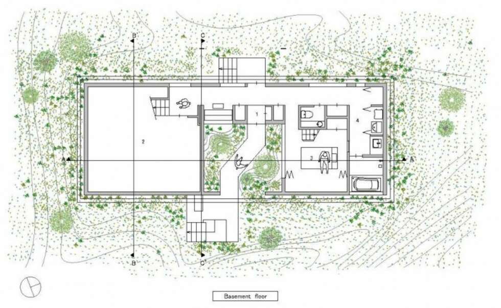 SLIK FUNGERER HUSET: Slik så arkitektene for seg Nest House på tegnestadiet. SLIK FUNGERER HUSET: Slik så arkitektene for seg Nest House på tegnestadiet.