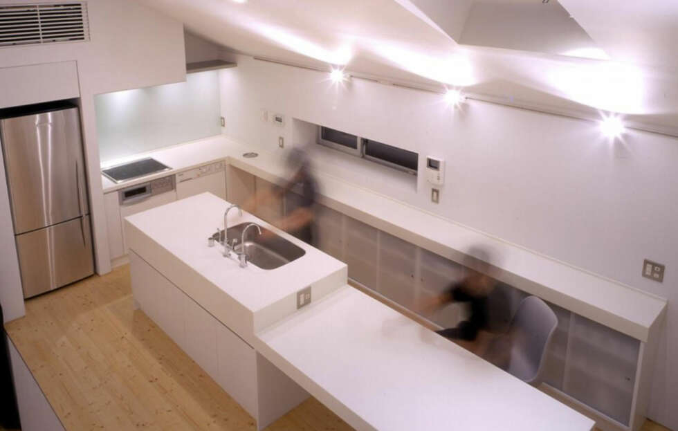 UTNYTTET LENGDEN: Rommene i dette huset er lange og smale, men fungerer optimalt likevel. UTNYTTET LENGDEN: Rommene i dette huset er lange og smale, men fungerer optimalt likevel.