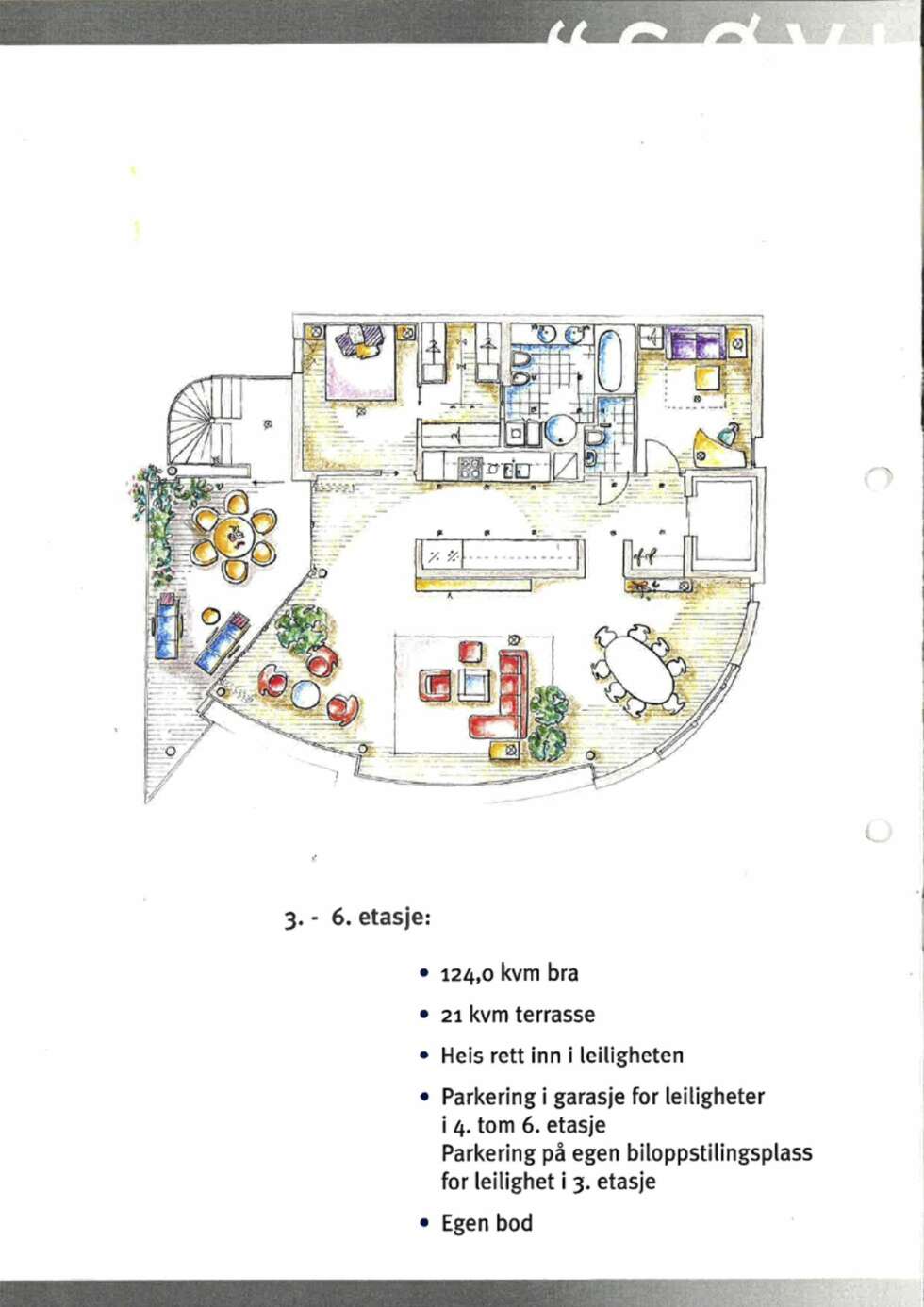 BÅDE ÅPEN OG LUKKET: Her ser du hvordan den åpne kjøkkensonen ligger plassert midt i leiligheten. BÅDE ÅPEN OG LUKKET: Her ser du hvordan den åpne kjøkkensonen ligger plassert midt i leiligheten.