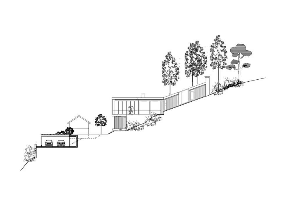 Fasade øst. Hus Rykkin Morfeus arkitekter Fasade øst. Hus Rykkin Morfeus arkitekter