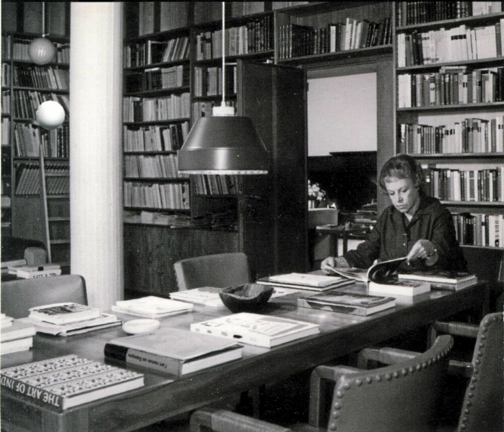 EN ILDSJEL: Maiera Gullichsen i arbeid i biblioteket. EN ILDSJEL: Maiera Gullichsen i arbeid i biblioteket.