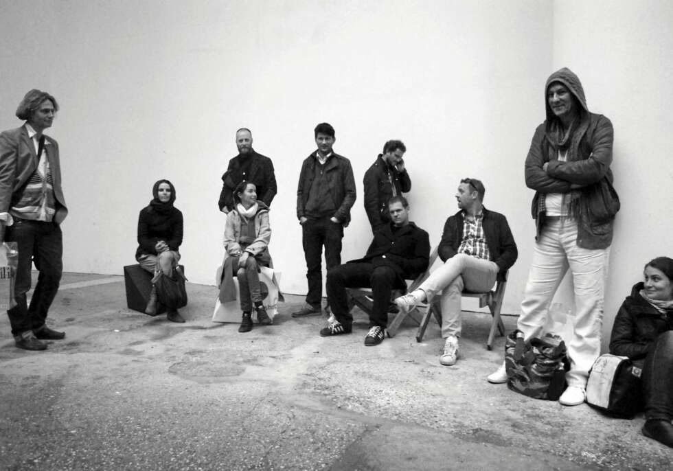 DET KREATVE 3RW-TEAMET: Fra venstre arkitektene Jakob Røsvik, Ingvild Bennet, Susanne Puchberger, Sixten Rahlff, Thomas Pfeffer, Haakon Rasmussen, Espen Folgerø, Espen Rahlff, Eirik Astrup og Eva Leonardi. DET KREATVE 3RW-TEAMET: Fra venstre arkitektene Jakob Røsvik, Ingvild Bennet, Susanne Puchberger, Sixten Rahlff, Thomas Pfeffer, Haakon Rasmussen, Espen Folgerø, Espen Rahlff, Eirik Astrup og Eva Leonardi.