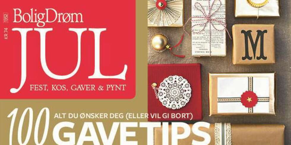 BOLIGDRØM JUL: Et blad fylt med inspirasjon og juleglede. BOLIGDRØM JUL: Et blad fylt med inspirasjon og juleglede.