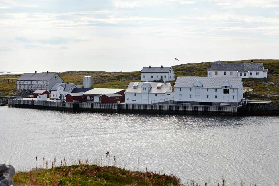 FLOTT: Fiskeværet Nordøyan ligger i grunnen lunt, godt hjulpet av moloen. FLOTT: Fiskeværet Nordøyan ligger i grunnen lunt, godt hjulpet av moloen.
