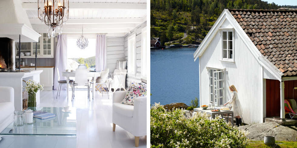 IDYLL I KRAGERØ: Filmregissør Annette Sjursen og mannen fant drømmehuset på Oksekastet i Kragerø. IDYLL I KRAGERØ: Filmregissør Annette Sjursen og mannen fant drømmehuset på Oksekastet i Kragerø.