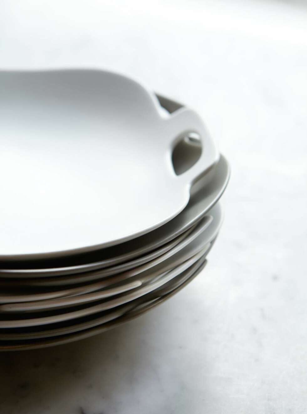 MARMOR: Lisbeth har valgt benkeplate i marmor. MARMOR: Lisbeth har valgt benkeplate i marmor.