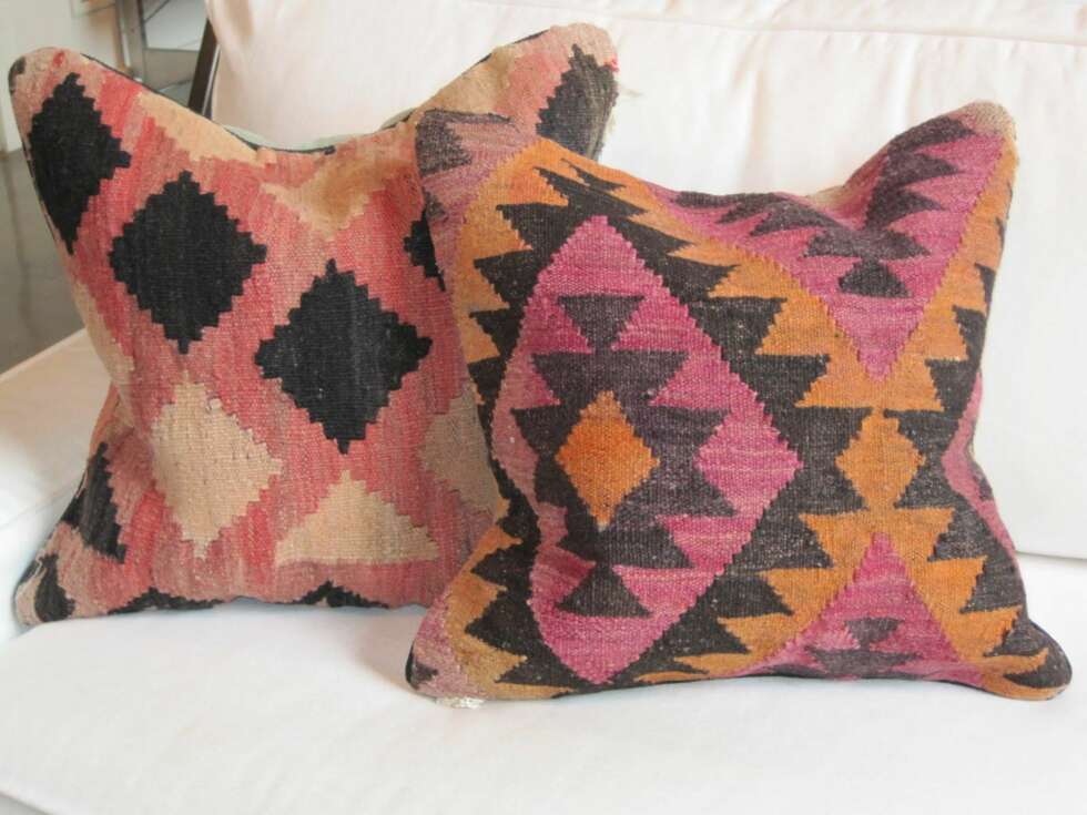 KILIM: I sommer skal interiøret vårt ha en smak av både Tyrkia og Marokko. FOTO: Etsy KILIM: I sommer skal interiøret vårt ha en smak av både Tyrkia og Marokko. FOTO: Etsy