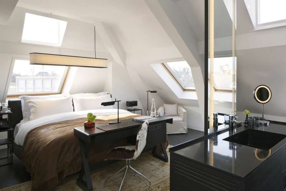 LYST OG STRAMT: Hotel Sir Albert i Amsterdam ligger i et tidligere diamantsliperi. LYST OG STRAMT: Hotel Sir Albert i Amsterdam ligger i et tidligere diamantsliperi.