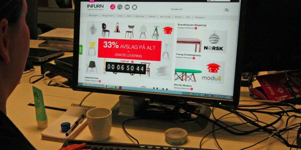 USERIØST: Forbrukerrådet har fått mange klager på nettbutikken Infurn sin virksomhet. Og med bakgrunn i de tilbakemeldingene de får fra forbrukerne, mener Forbruker Europa det ikke er vanskelig å si at Infurn av mange oppleves som useriøst. USERIØST: Forbrukerrådet har fått mange klager på nettbutikken Infurn sin virksomhet. Og med bakgrunn i de tilbakemeldingene de får fra forbrukerne, mener Forbruker Europa det ikke er vanskelig å si at Infurn av mange oppleves som useriøst.