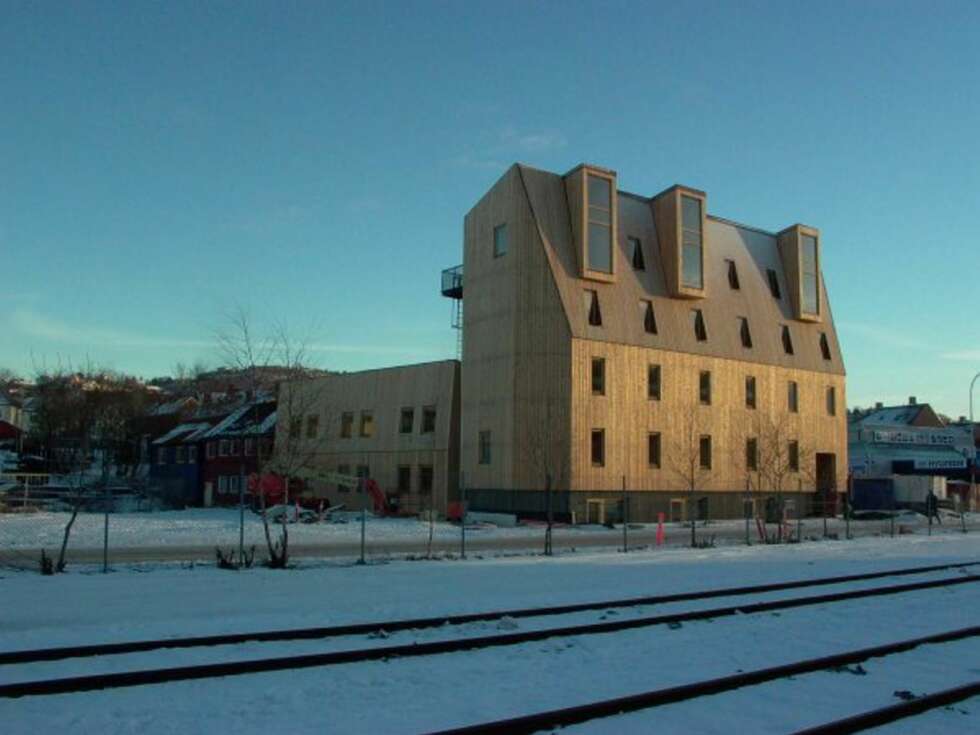 ANERKJENT: Strandveien 37 i Trondheim er bygget i ubehandlet tre og har fått mye hederlig omtale. ANERKJENT: Strandveien 37 i Trondheim er bygget i ubehandlet tre og har fått mye hederlig omtale.