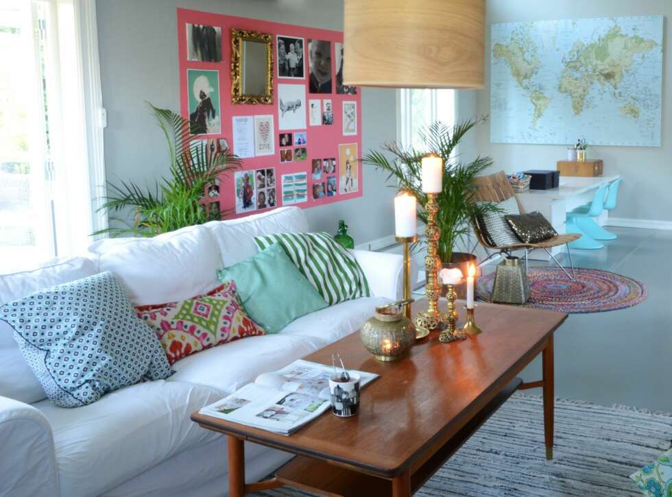 TRENDY PUTER: Du finner trendy mønstre som Ikatmønster og dip dye i blogger Eventyret ved bekken sin sofa. TRENDY PUTER: Du finner trendy mønstre som Ikatmønster og dip dye i blogger Eventyret ved bekken sin sofa.