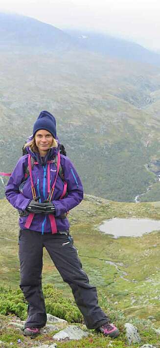 BEST TIL FJELLS: Elisa Røtterud slapper best av til fjells. BEST TIL FJELLS: Elisa Røtterud slapper best av til fjells.