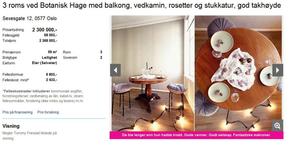 FRODIG SPRÅKBRUK: "De ble lenger enn hun hadde trodd. Gode venner. Godt selskap. Fantastiske makroner". FRODIG SPRÅKBRUK: "De ble lenger enn hun hadde trodd. Gode venner. Godt selskap. Fantastiske makroner".